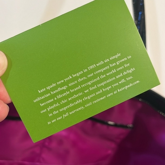 Kate Spade Beverly Breeze Woven Small Coal Tote Bag NWT πHOST PICKπ - Picture 15 of 15